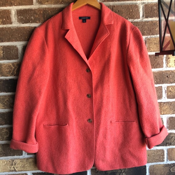Lands End Wool Blazer - Picture 3 of 8